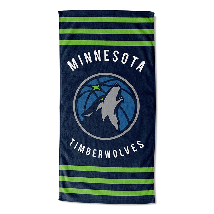 NBA Striped Beach Towel 30"x60"