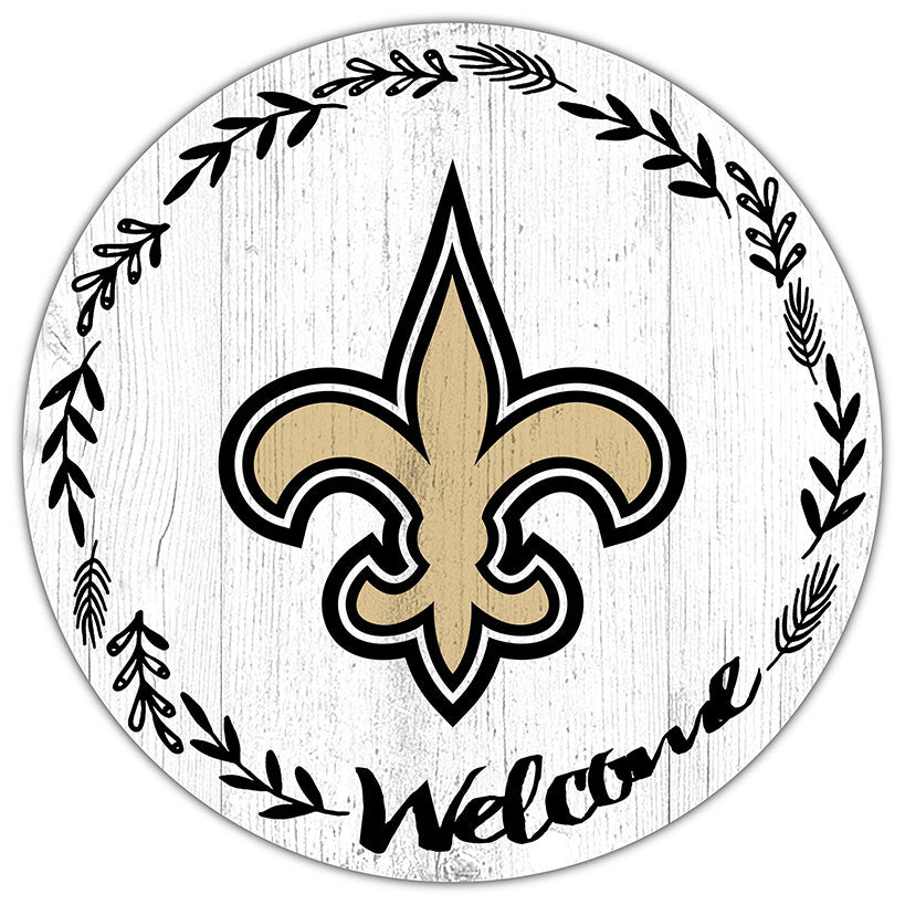 NFL 12" Welcome Circle Sign