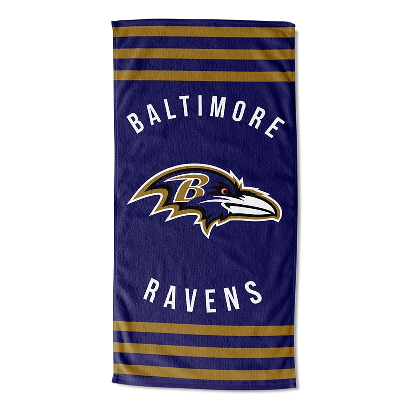 NFL Striped Beach Towel 30"x60"