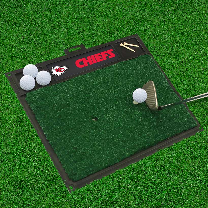 NFL Golf Hitting Mat Chiefs