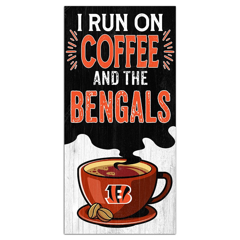 NFL I Run On Coffee Signs