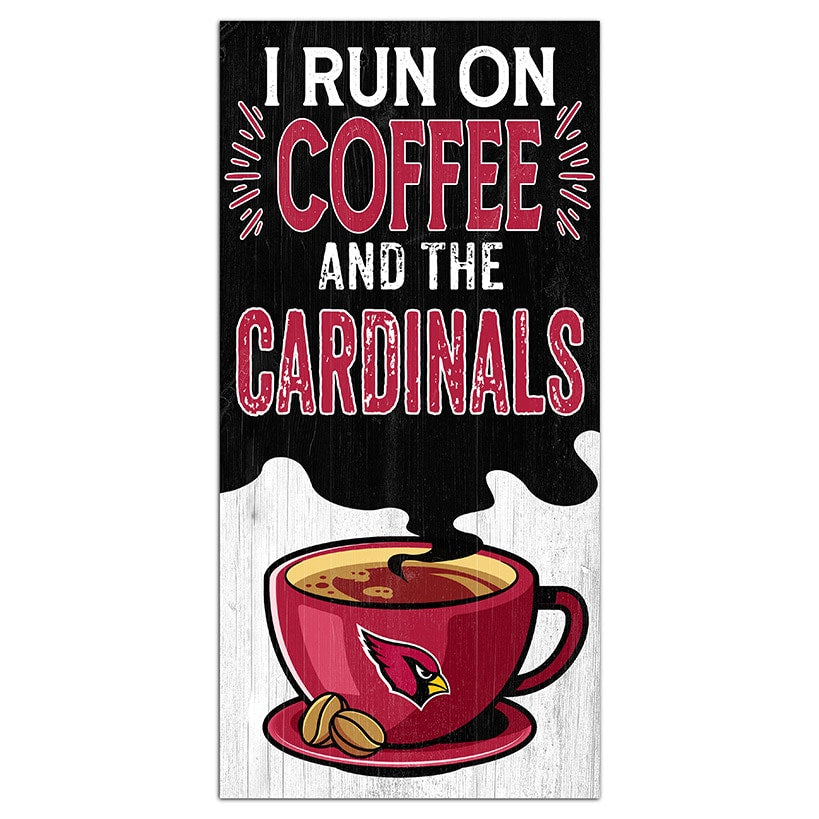 NFL I Run On Coffee Signs