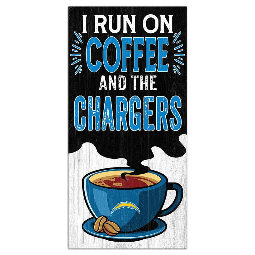 NFL I Run On Coffee Signs