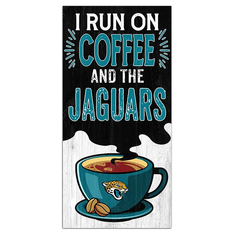 NFL I Run On Coffee Signs