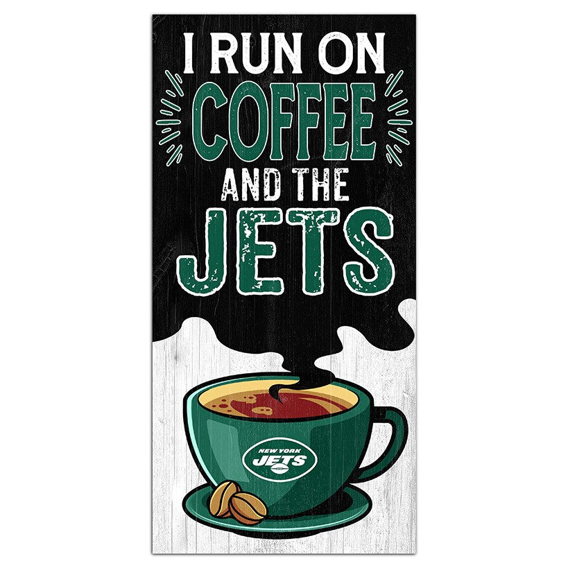 NFL I Run On Coffee Signs