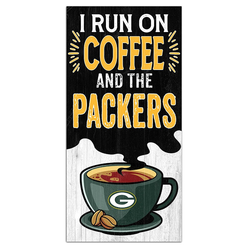 NFL I Run On Coffee Signs