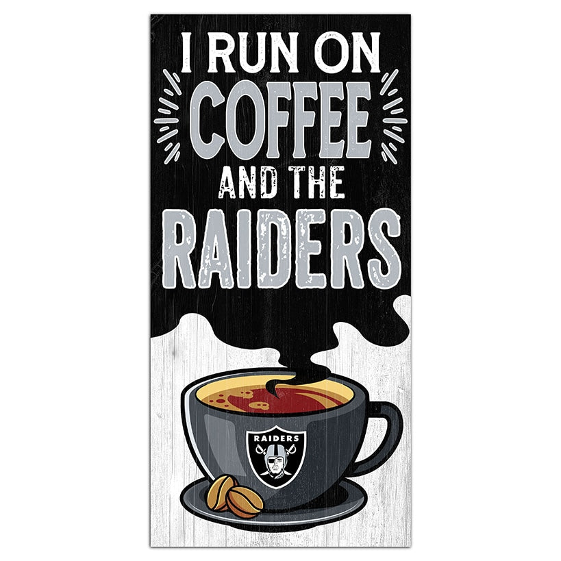 NFL I Run On Coffee Signs