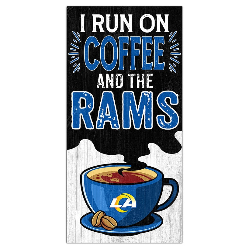 NFL I Run On Coffee Signs
