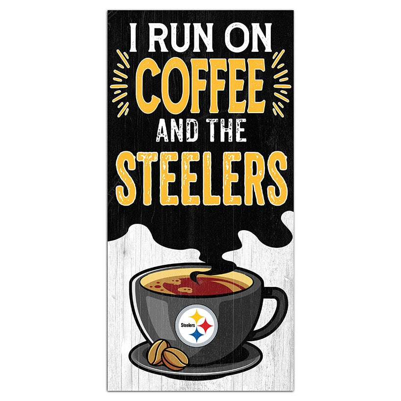 NFL I Run On Coffee Signs