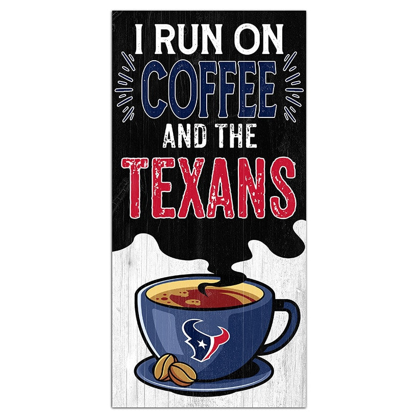 NFL I Run On Coffee Signs
