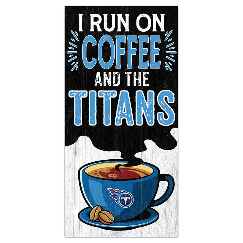 NFL I Run On Coffee Signs