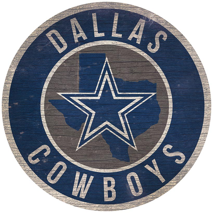 NFL State Circle Signs