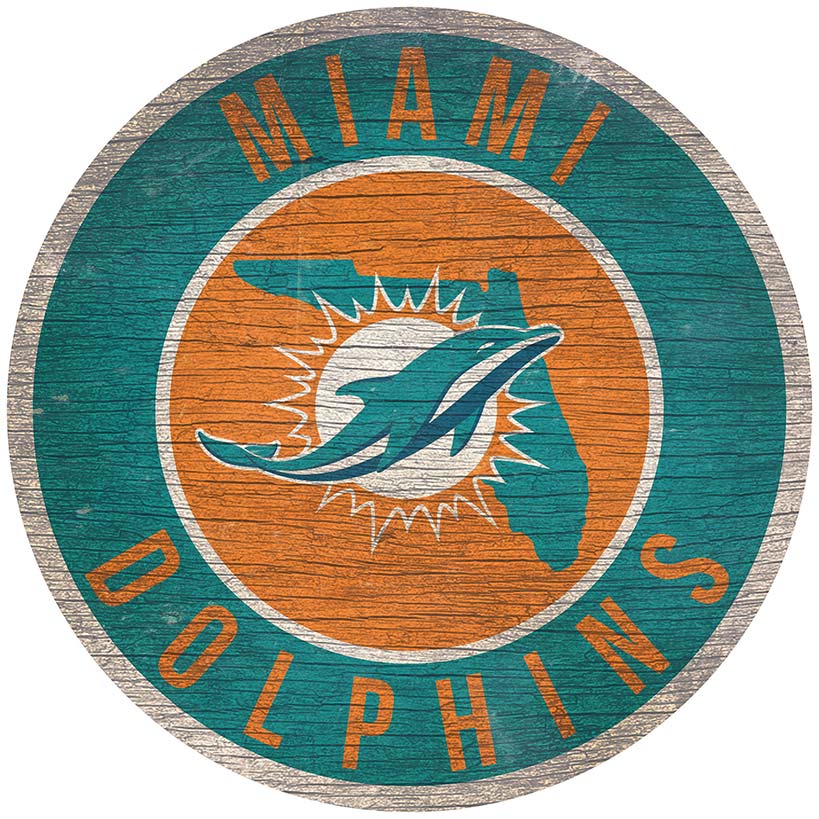 NFL State Circle Signs