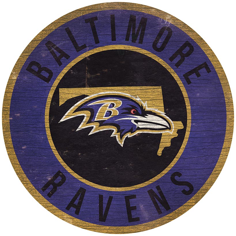NFL State Circle Signs