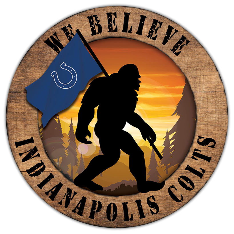 NFL We Believe Bigfoot Sign