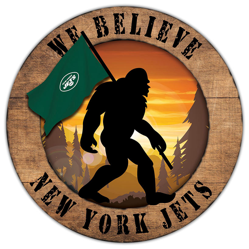 NFL We Believe Bigfoot Sign