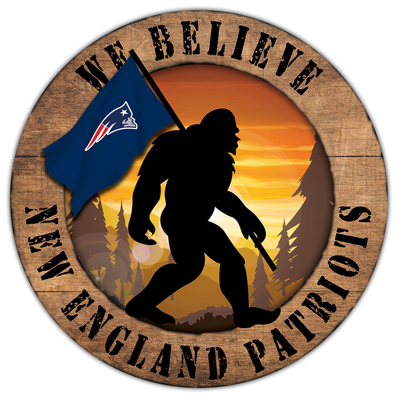 NFL We Believe Bigfoot Sign