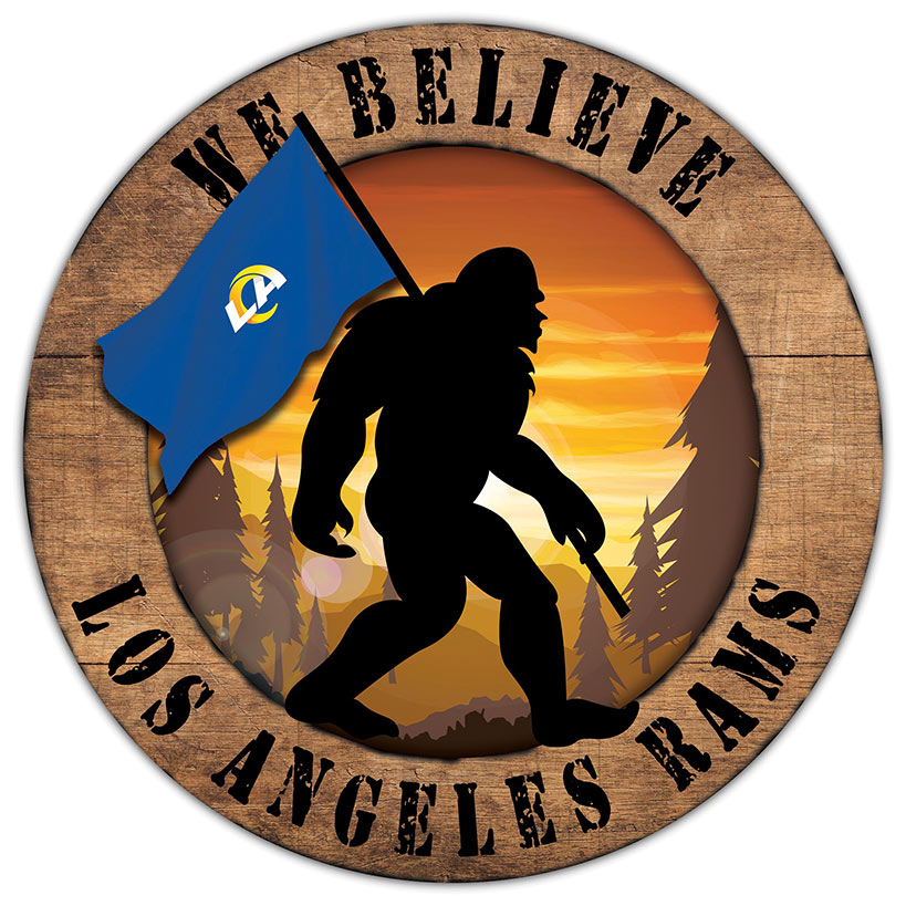 NFL We Believe Bigfoot Sign