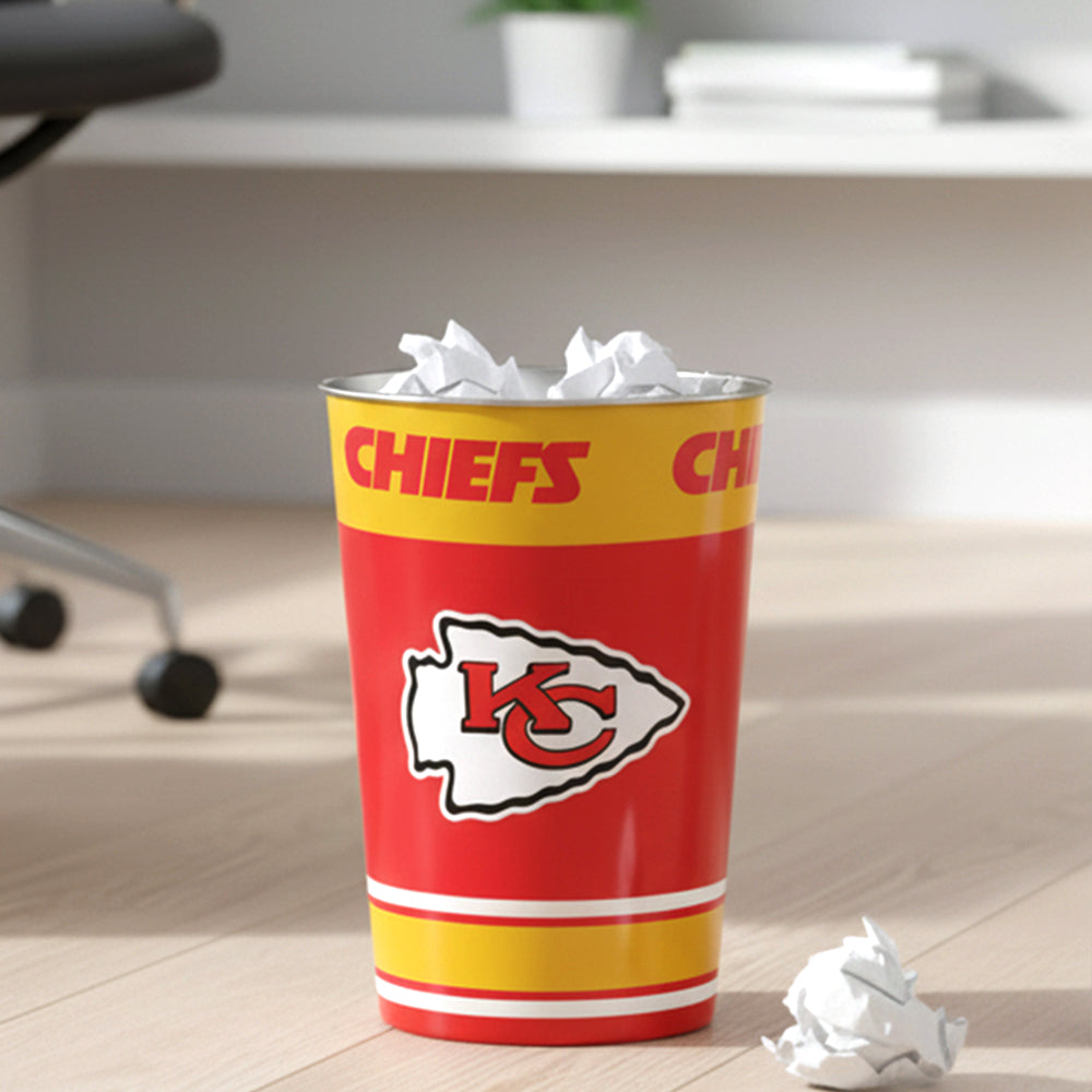 NFL Tin Wastebasket