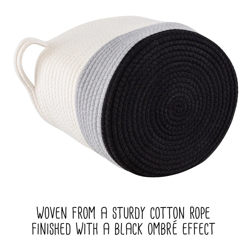 Nesting Cotton Rope Storage Basket Set