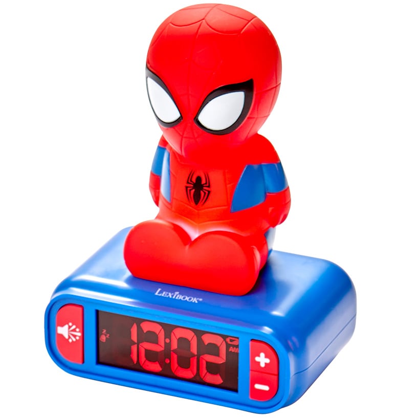 Licensed LCD Nightlight Alarm Clock With 6 Different Sounds