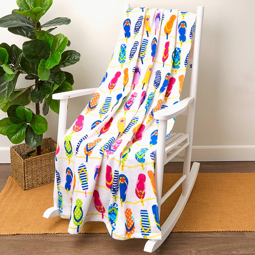 Novelty Beach Towel Cotton Oversized 34x64