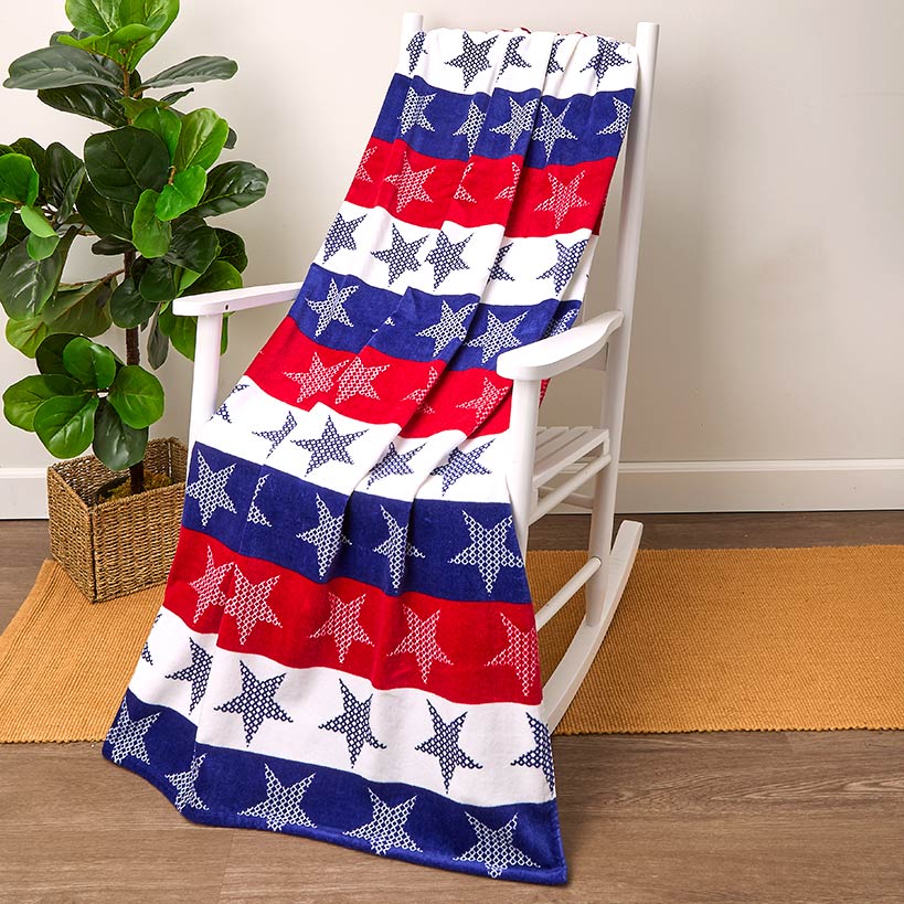 Novelty Beach Towel Cotton Oversized 34x64