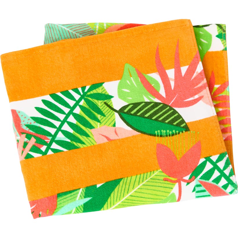 Novelty Beach Towel Cotton Oversized 34x64