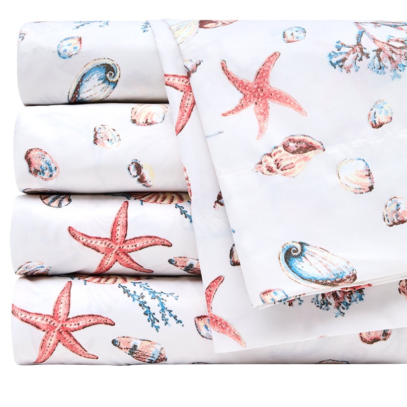 Oceanside Ultra-Soft Microfiber 4-Pc. King Sheet Set