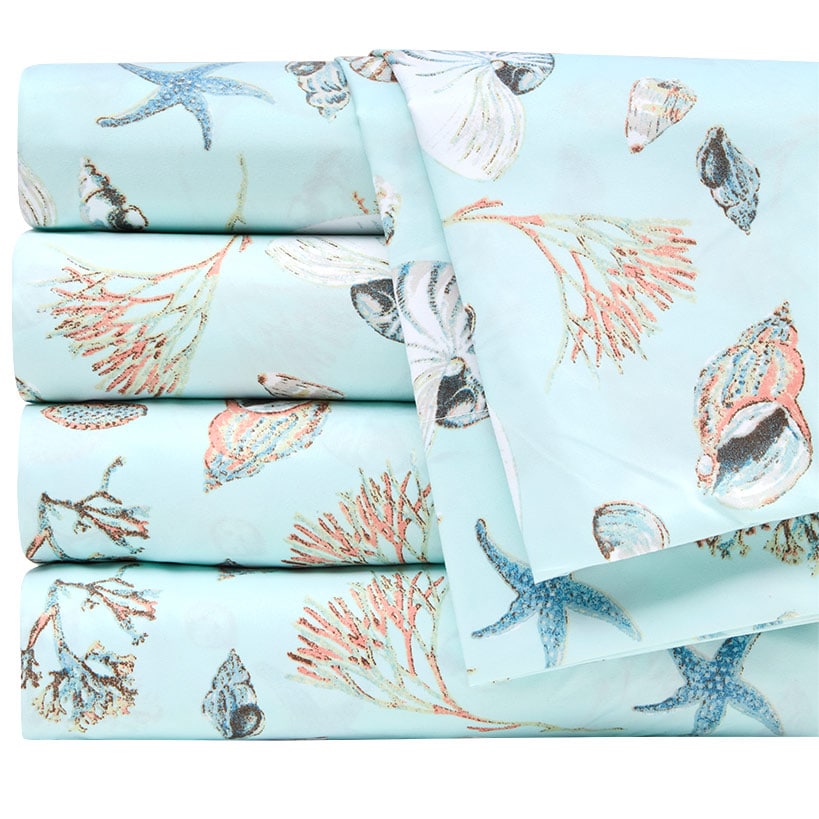 Oceanside Ultra-Soft Microfiber 4-Pc. King Sheet Set