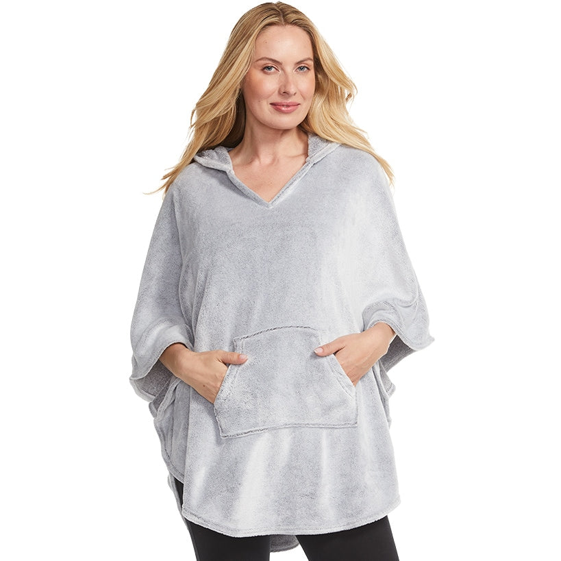 Frosted Plush Ponchos