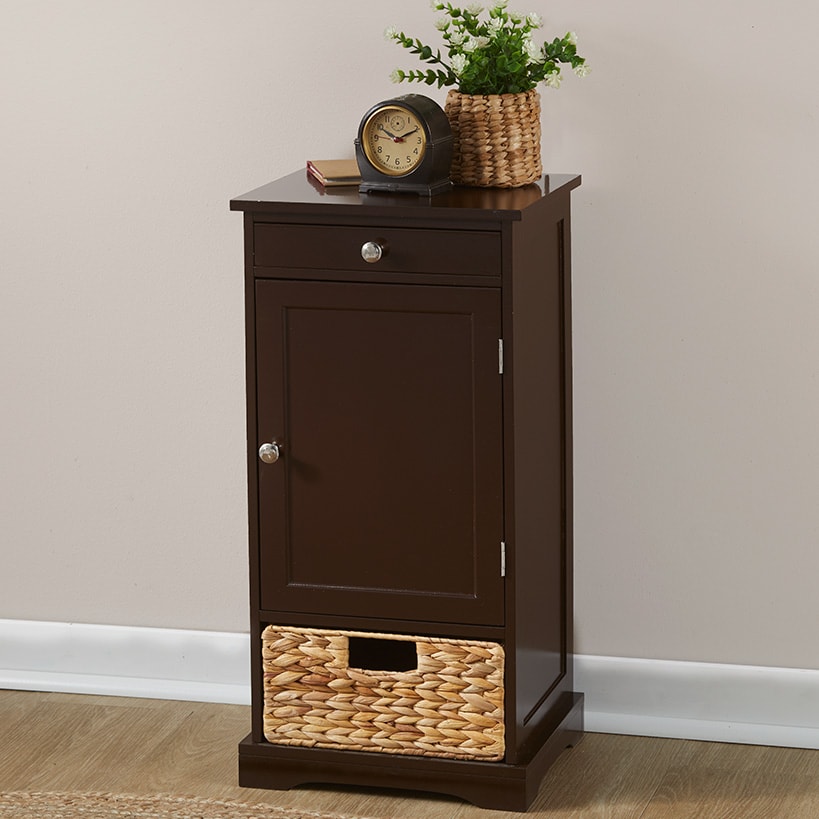 One-Door Cabinet with Drawer