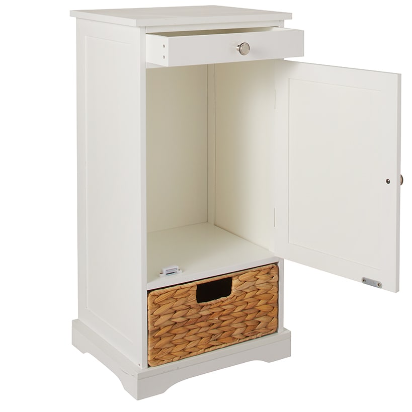 One-Door Cabinet with Drawer