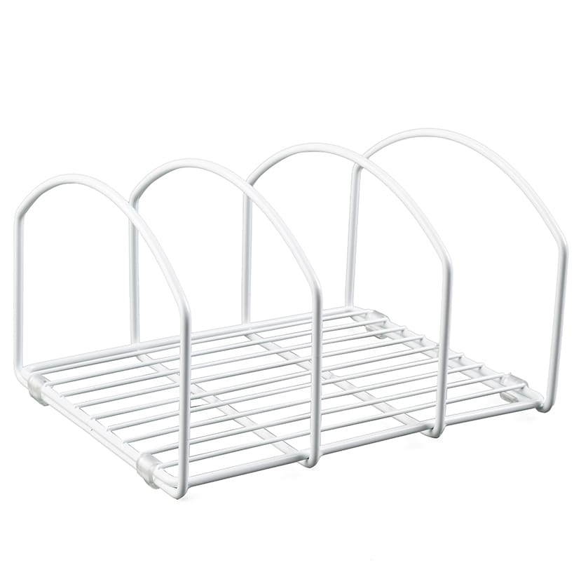 Space Saving Cutting Board or Bakeware Metal Organizer Storage