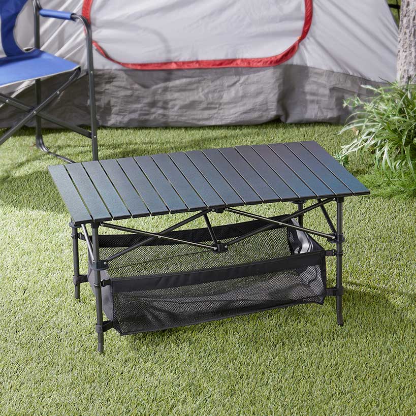 Outdoor Portable Folding Camping Table Lightweight With Storage Bag