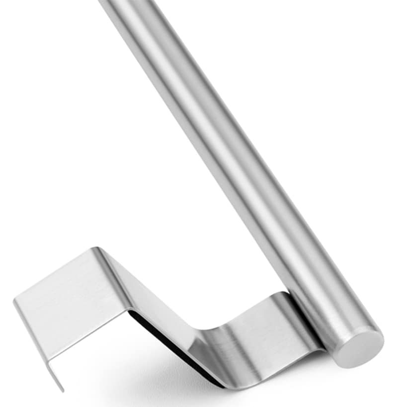 Stainless Steel Over the Door Towel Rack Bar