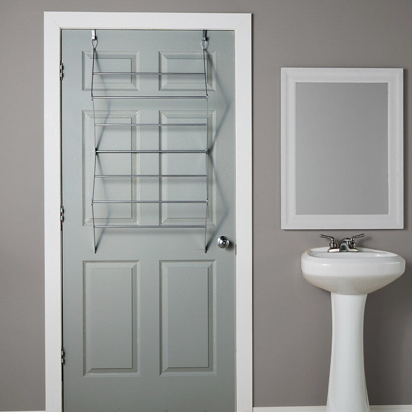 Over-the-Door Towel Rack#select-towel-rack_silver