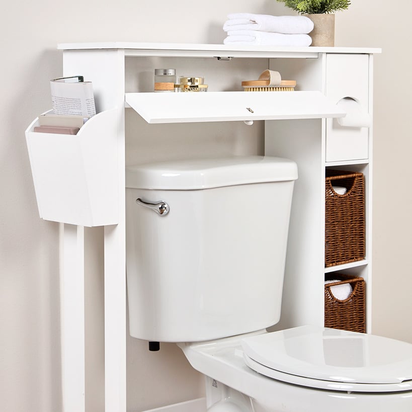 Over-the-Toilet Storage Unit or Set of 3 Baskets