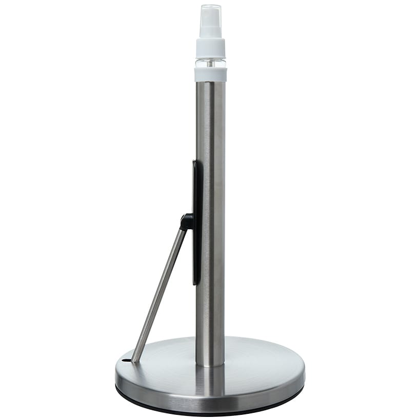 Paper Towel Holder with Spray Bottle