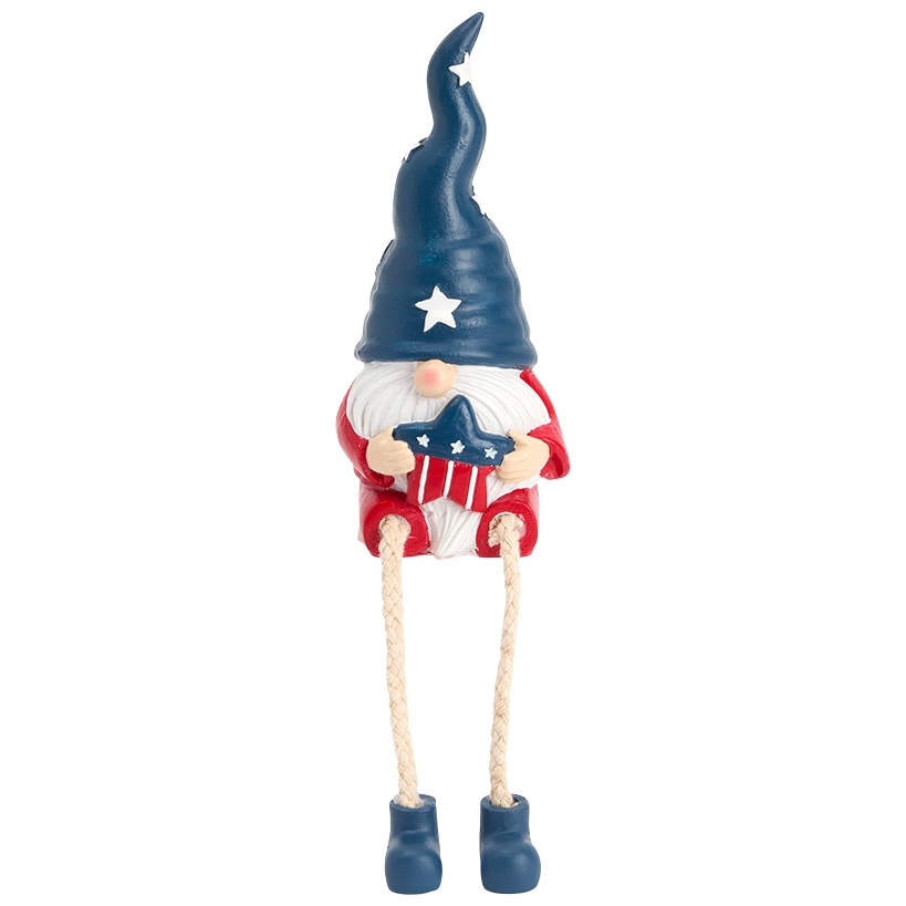 Patriotic Gnome Figurine
