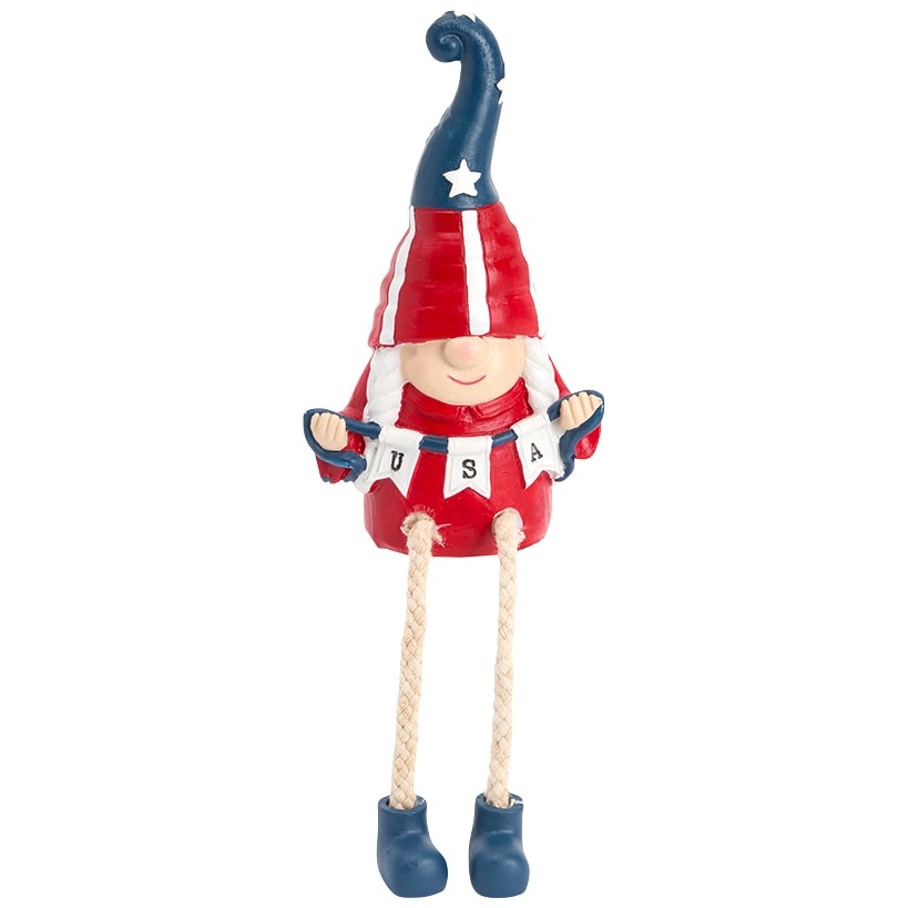 Patriotic Gnome Figurine