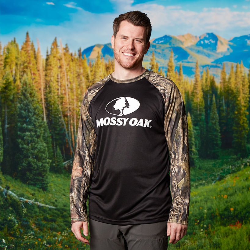 Mossy Oak Performance Long Sleeve Men's T Shirt