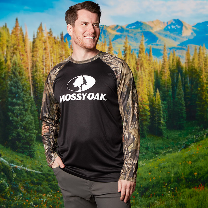 Mossy Oak Performance Long Sleeve Men's T Shirt