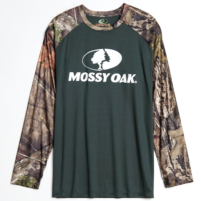 Mossy Oak Performance Long Sleeve Men's T Shirt#select-color_olive