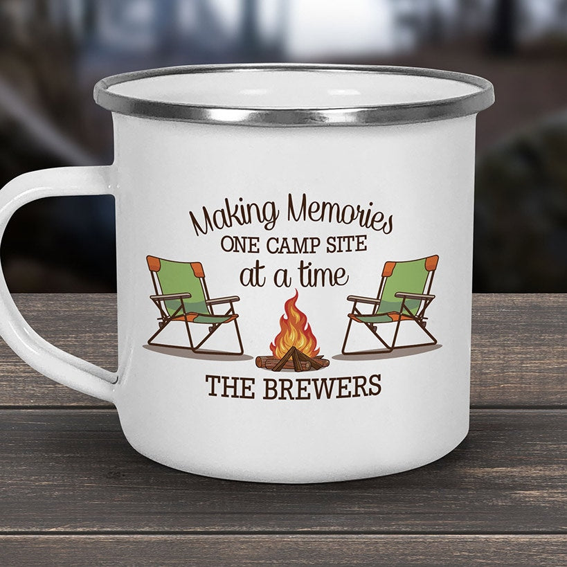 Personalized 11-Oz. Making Memories Camp Mug