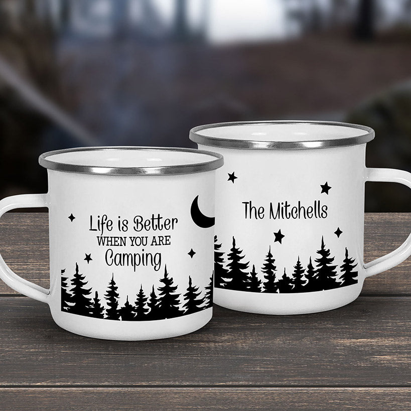 Personalized Life is Better Camp Mug 11-Oz.