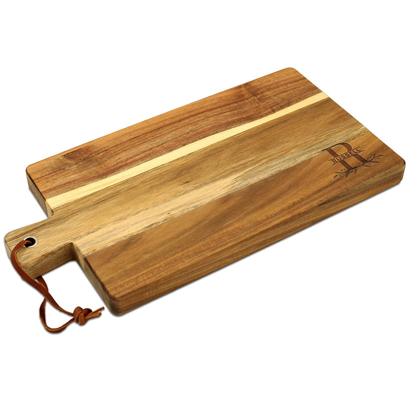 Personalized Acacia Wood Cutting Boards