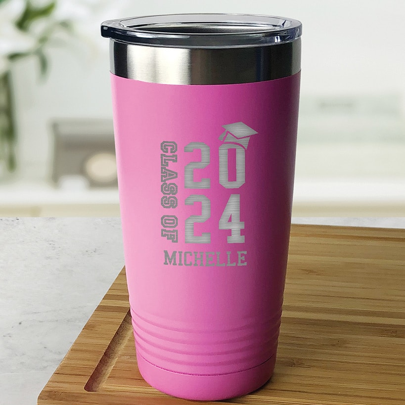 Personalized Graduation Class of Tumbler 20oz