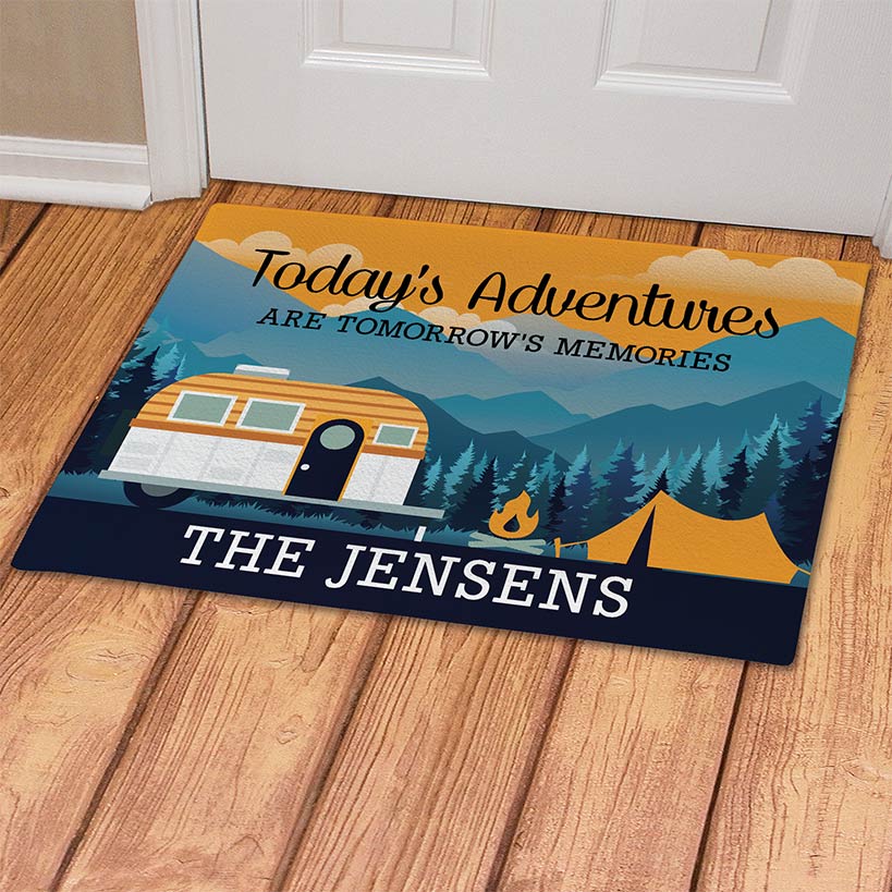 Personalized Camping Doormats