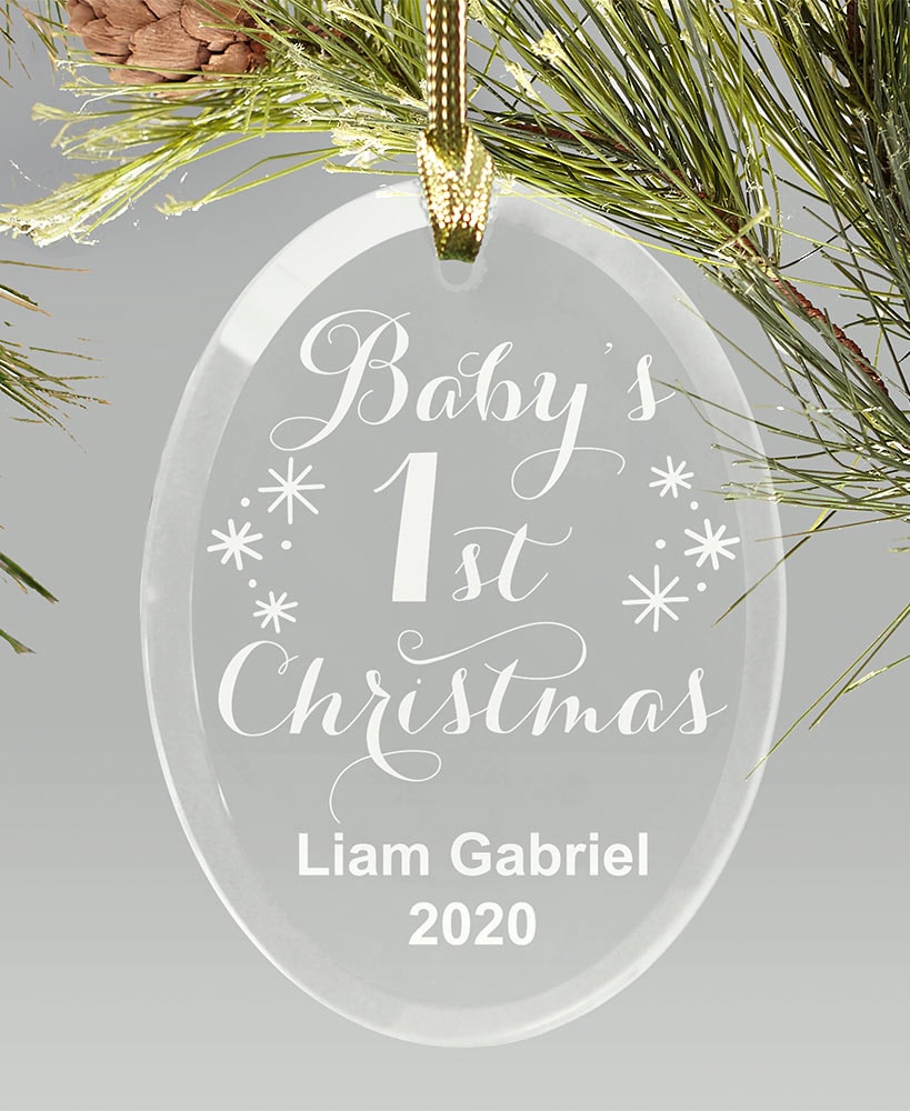 Personalized Glass Ornaments